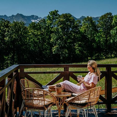 Jurta Na Wypasie - Luksusowy Namiot Z Widokiem Na Gory - Jacuzzi, Sauna, Split Ac, Private, Star View Zakopane Luaran gambar