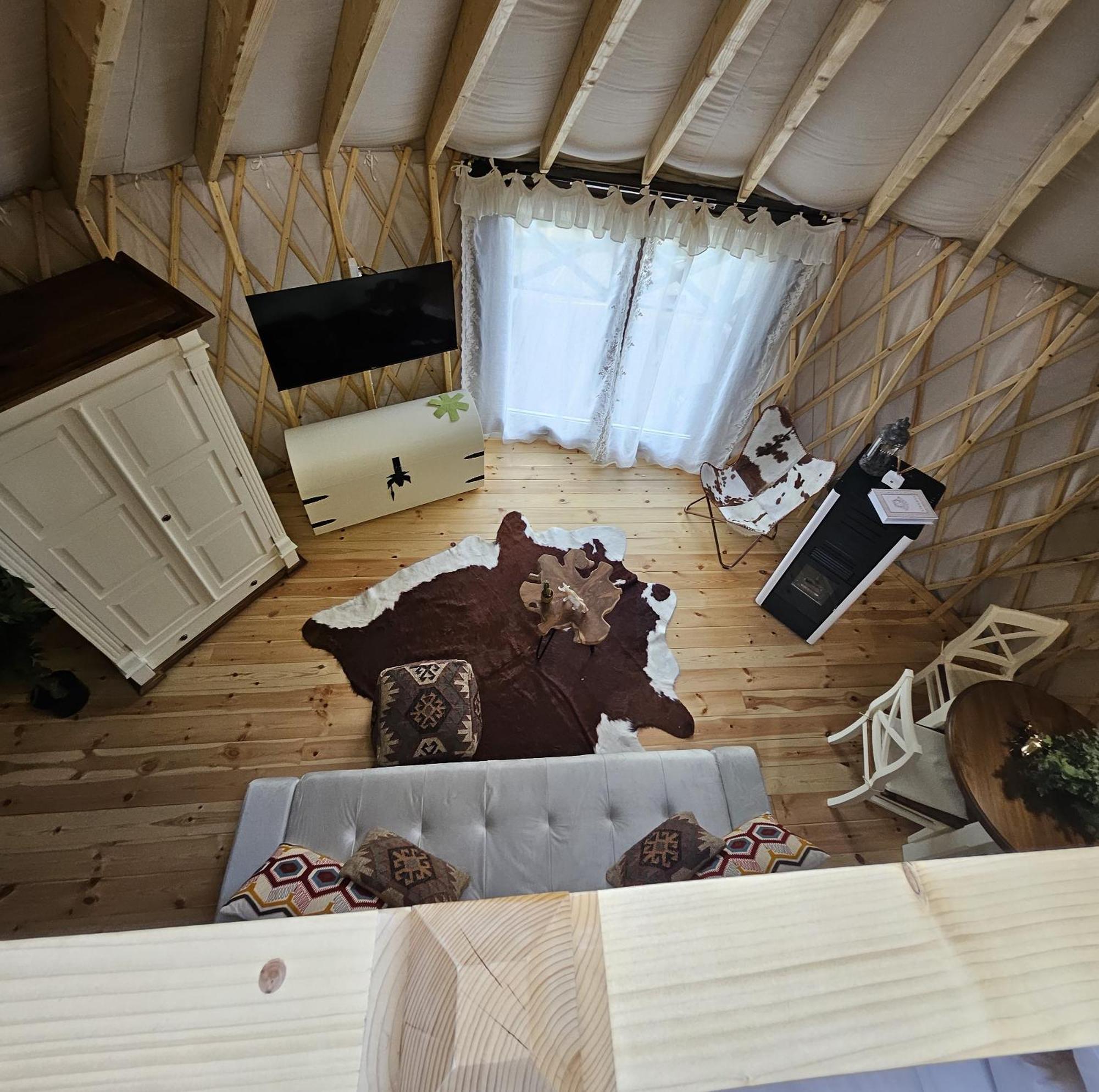 Jurta Na Wypasie - Luksusowy Namiot Z Widokiem Na Gory - Jacuzzi, Sauna, Split Ac, Private, Star View Zakopane Luaran gambar