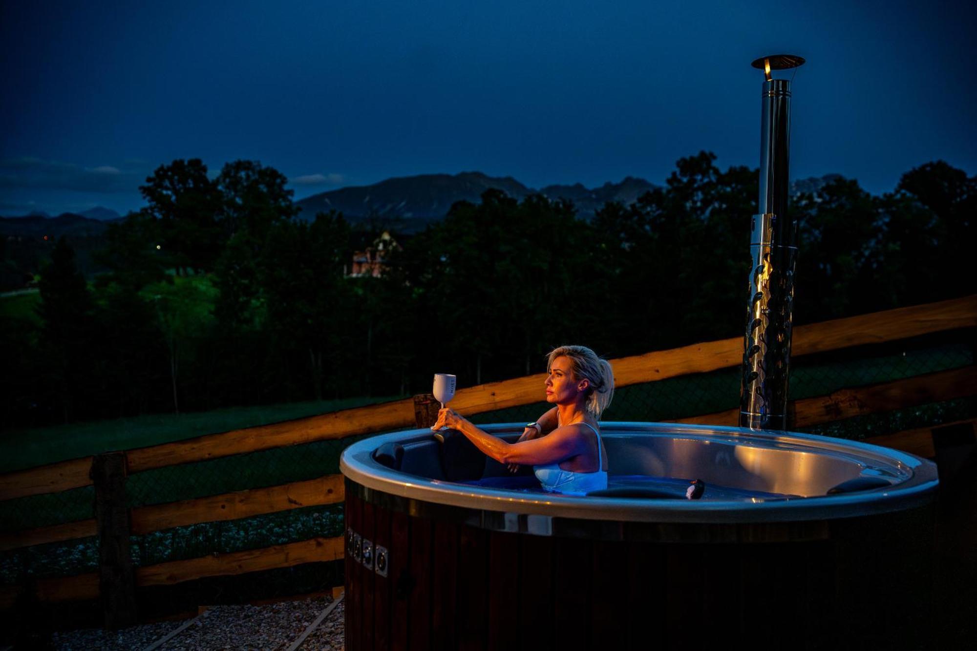 Jurta Na Wypasie - Luksusowy Namiot Z Widokiem Na Gory - Jacuzzi, Sauna, Split Ac, Private, Star View Zakopane Luaran gambar