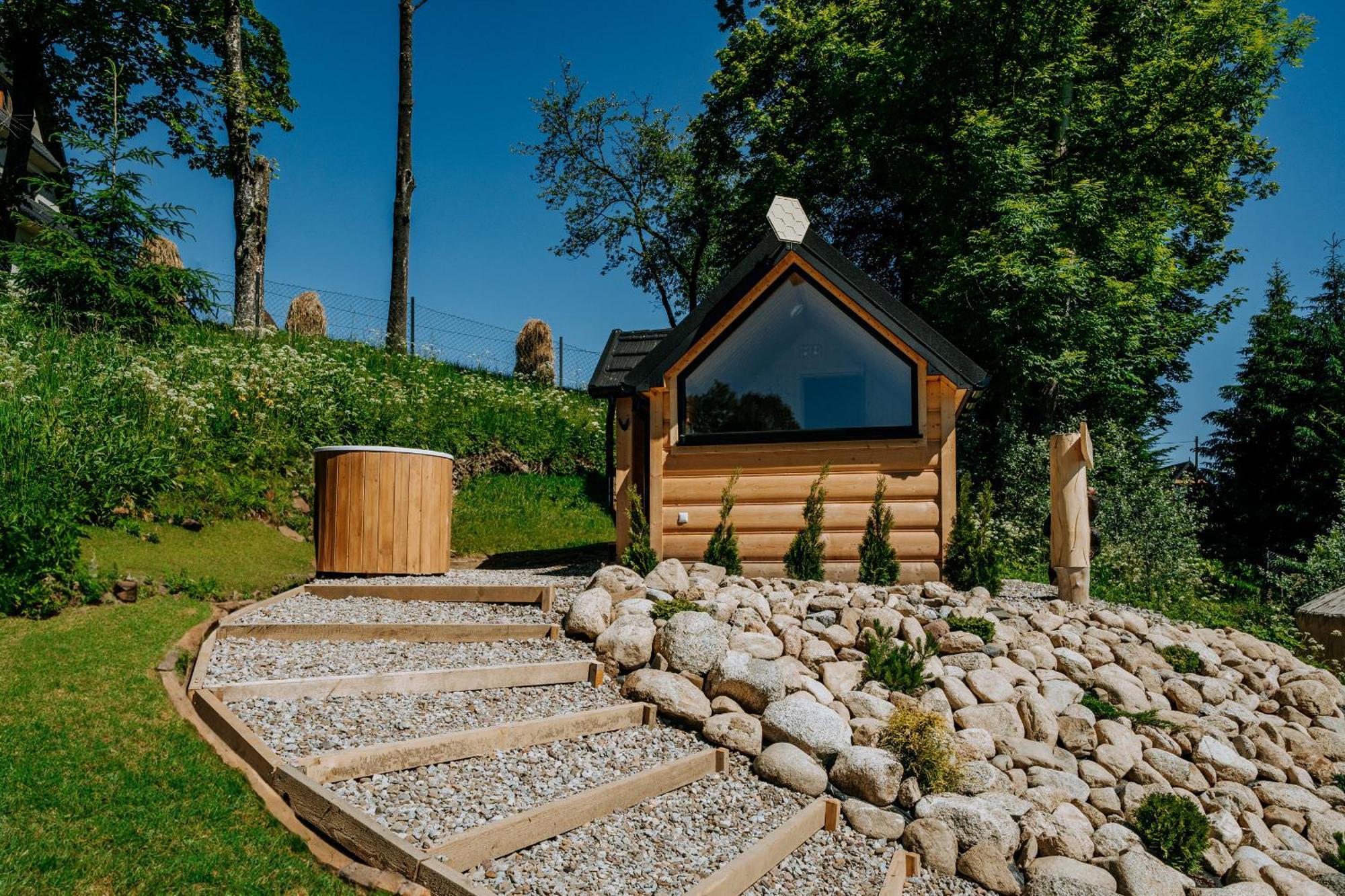 Jurta Na Wypasie - Luksusowy Namiot Z Widokiem Na Gory - Jacuzzi, Sauna, Split Ac, Private, Star View Zakopane Luaran gambar