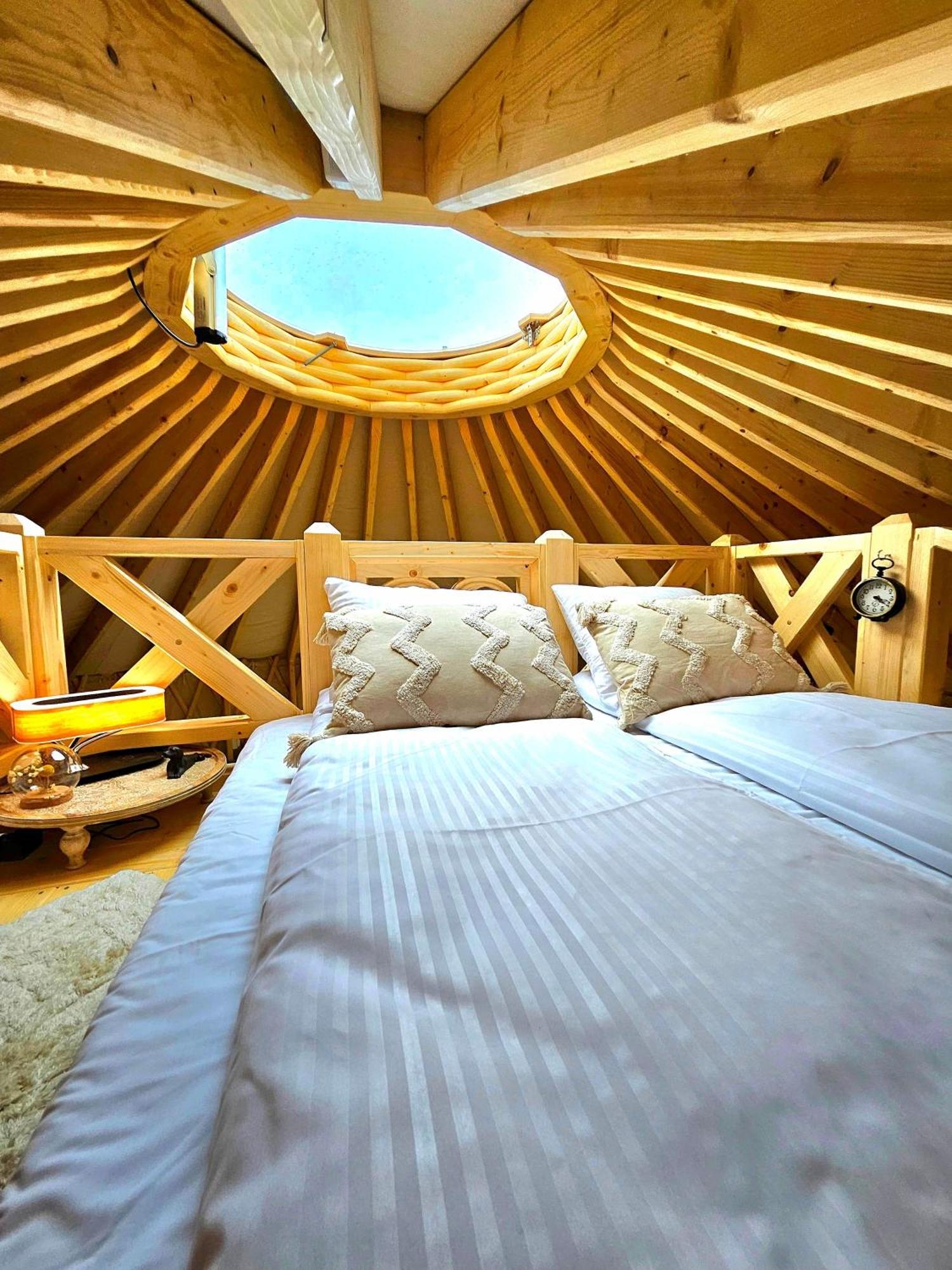 Jurta Na Wypasie - Luksusowy Namiot Z Widokiem Na Gory - Jacuzzi, Sauna, Split Ac, Private, Star View Zakopane Luaran gambar